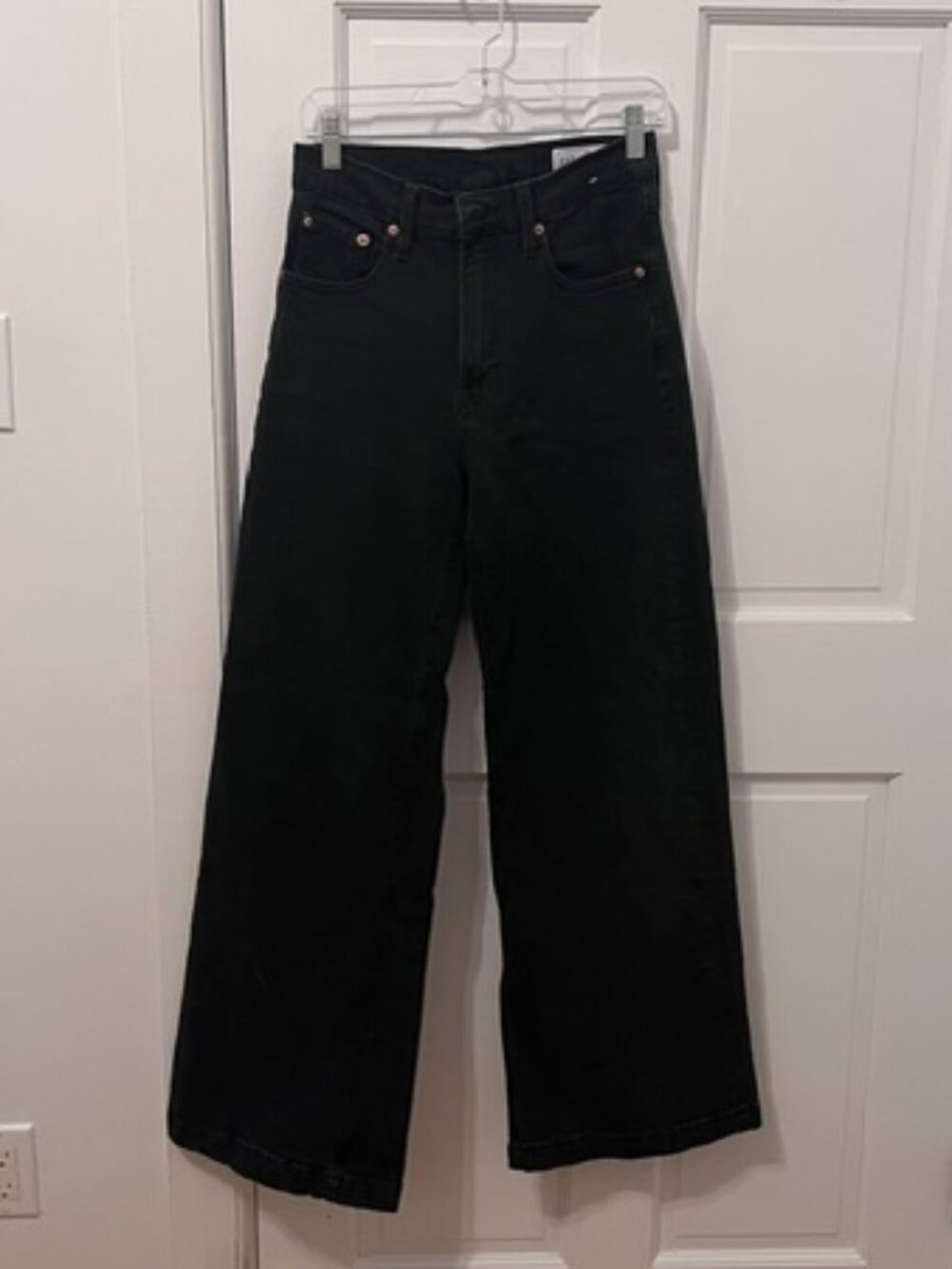 GAP High Rise Stride Wide-Leg Jeans, Size 27 / 4R - Picture 4 of 8